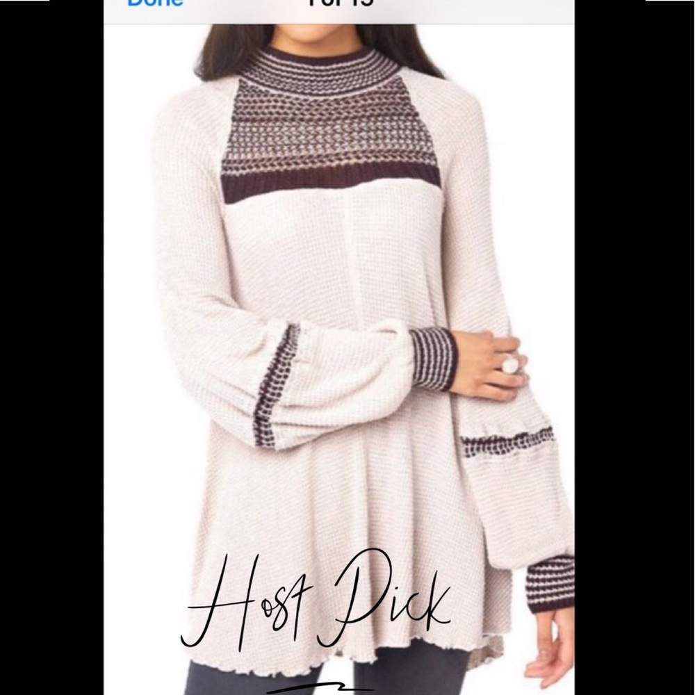 Free People Women’s Snow day Tunic top